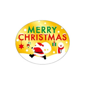 クリスマスシール サンタと雪 SP－635 | イベント,クリスマス