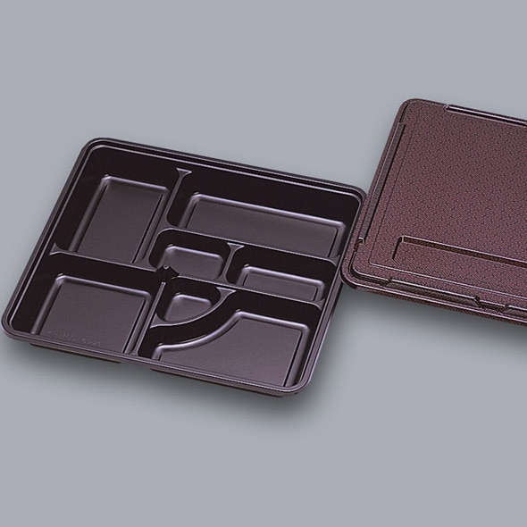 仕出容器　ＫＰ－１６０　弥生共フタ付