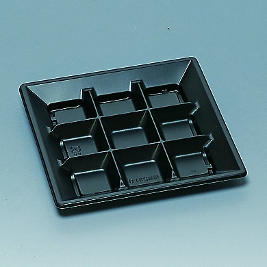 福皿　２１Ｈ－９　黒