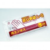 ポリ手袋　外エンボス　Ｒタイプ　Ｌ－Ｇ