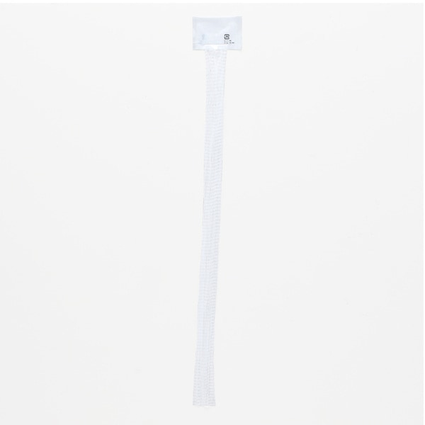 にんにくネット　無地ラベル　４５ｃｍ　白　＃４７１１７１８