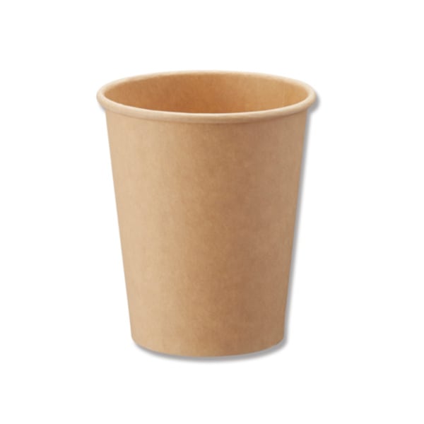 紙コップ　アイス・ホット兼用　８オンス　未晒　＃４５３５９９５