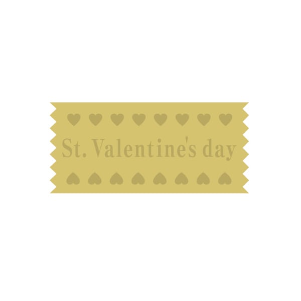 バレンタインシール　Ｓｔ．Ｖａｌｅｎｔｉｎｅ’s　Ｄａｙ　２Ｈ－４