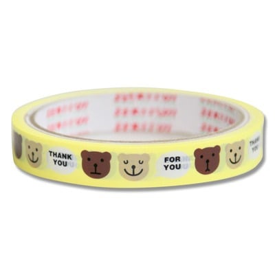 柄セロテープ　シナモンベア　＃１６０１９０４