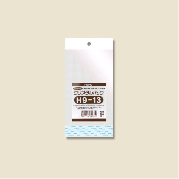 クリスタルパック　ヘッダー付　Ｈ９－１３　＃６７４６１００