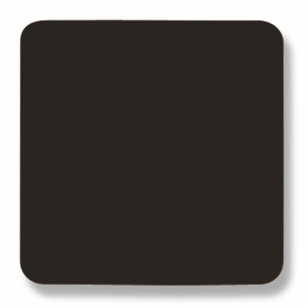 コースター　黒９０角丸　０．８ｍｍ　＃４５２０００５