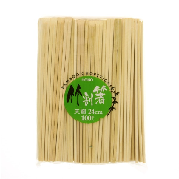 竹割箸　天削　２４ｃｍ　１００膳　＃４６３６３４１