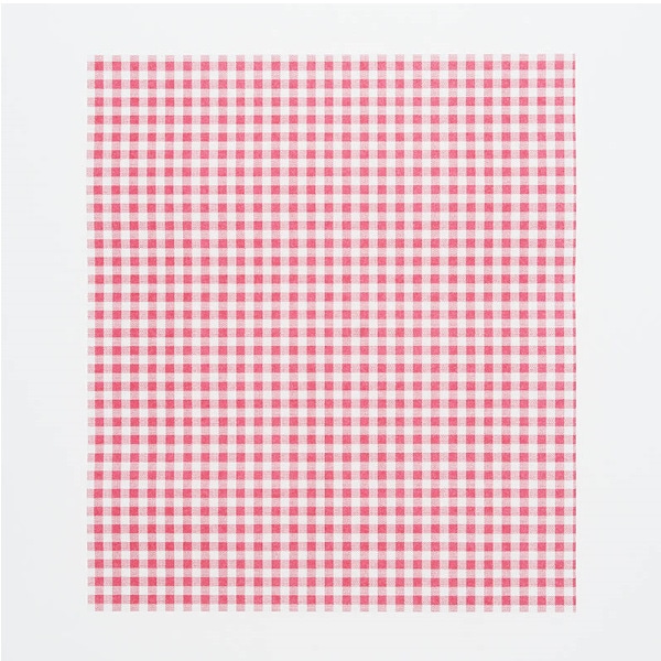 ＷＡＸペーパー　ギンガム赤　２１．８－２５　＃４５２７００９