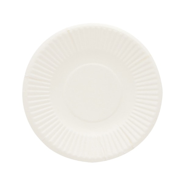 ペーパープレート 10cm 白 ＃4501020 | 食品容器,紙皿・紙