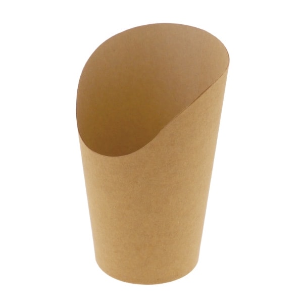 スナックケース　スライスカップ　１６オンス　未晒　＃４５０２００９