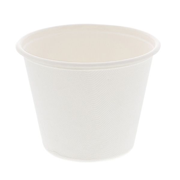 バガススープカップ　ホワイト　４５０ｍｌ　＃４４６６１８８