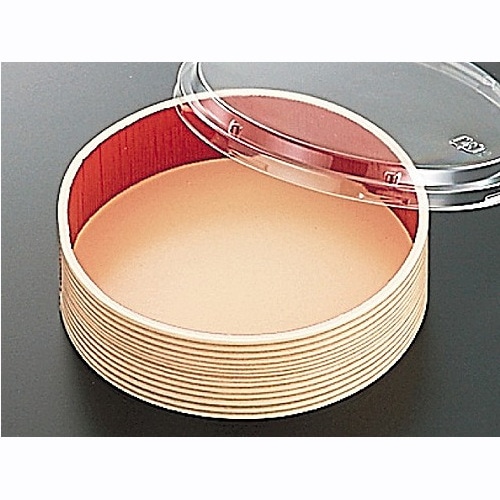 折箱容器　さが野　丸５寸　柾目赤（ボ）