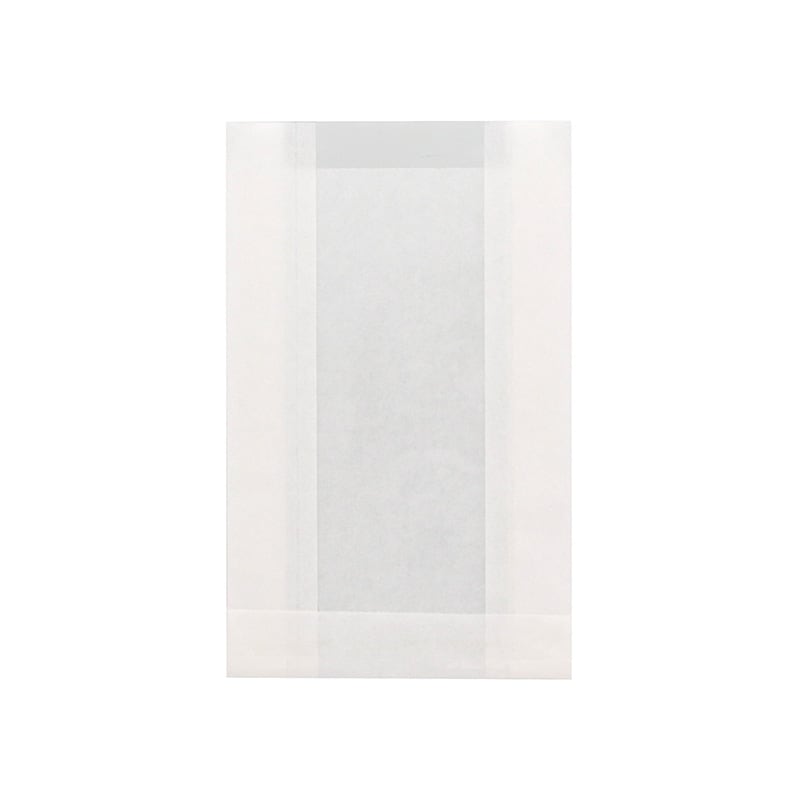 ＮＦ窓付耐油ガゼットパック　１１．５－１７　白無地　＃４１８１１００