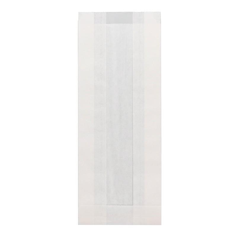 ＮＦ窓付耐油ガゼットパック　１０－２４．５　白無地　＃４１８１１１０