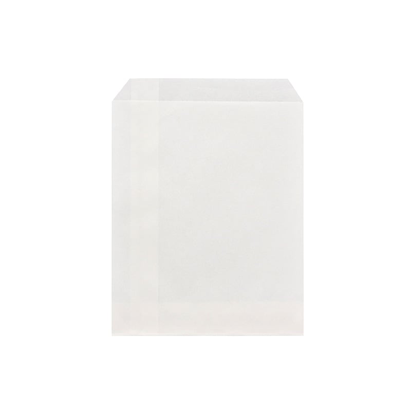 ＮＦ耐油平袋　１１．５－１４　白無地　＃４１８０８０４