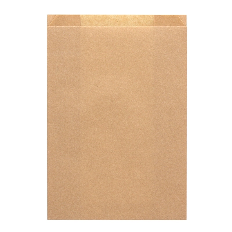 ＮＦ耐油ガゼットパック　１７－２３．５　未晒無地　＃４１８０９０９