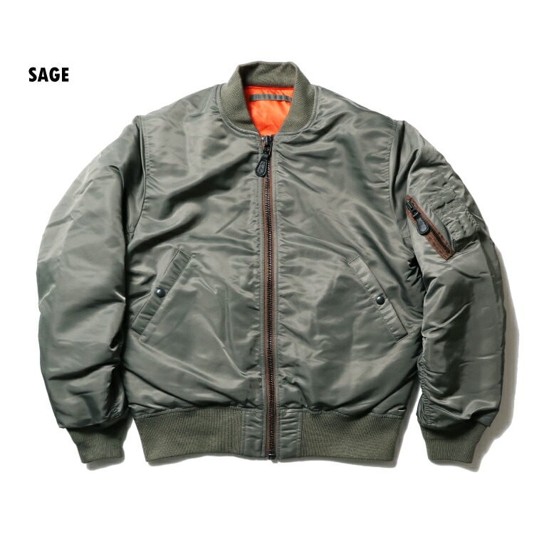 HOUSTON / ヒューストン 50316 MA-1 FLIGHT JACKET / MA-1 フライトジャケット -全3色- 