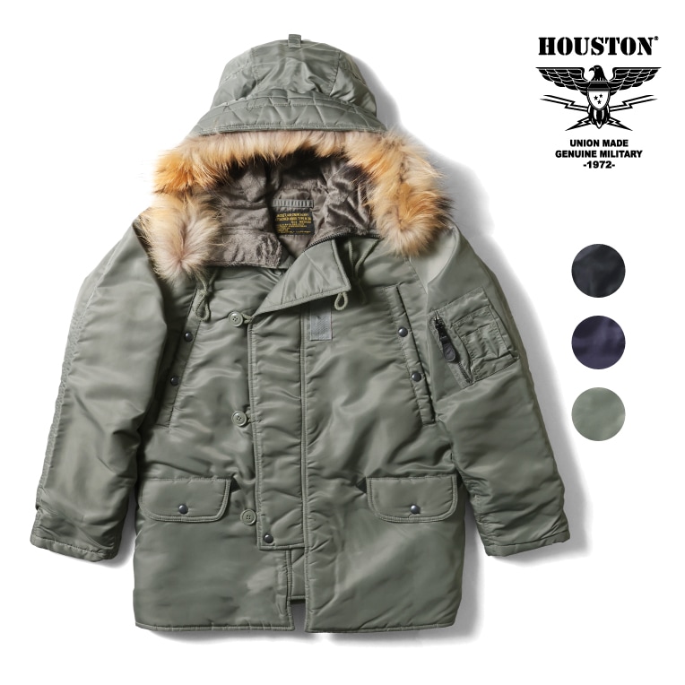 HOUSTON / ヒューストン  50317 N-3B FLIGHT JACKET / N-3B フライトジャケット -全3色- 