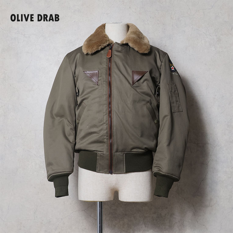 HOUSTON / ヒューストン 5503 B-15A FLIGHT JACKET/B-15Aフライトジャケット-全1色- 