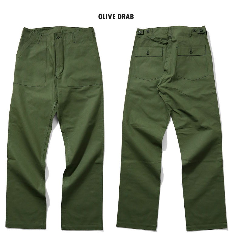 HOUSTON / ヒューストン 1881 RIPSTOP FATIGUE PANTS / リップストップファティーグパンツ -全4色- 
