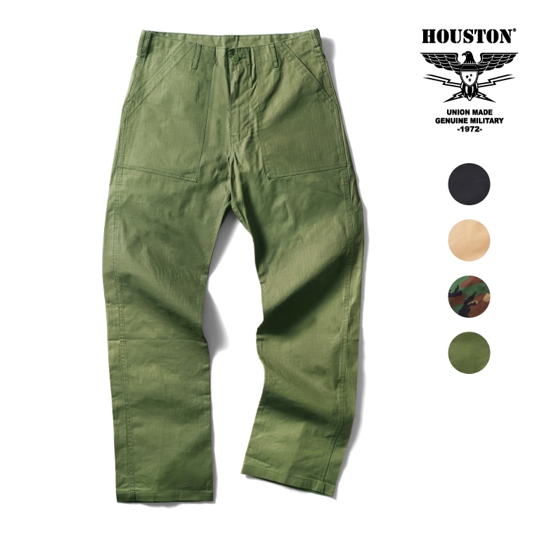 HOUSTON / ヒューストン 1881 RIPSTOP FATIGUE PANTS / リップストップ
