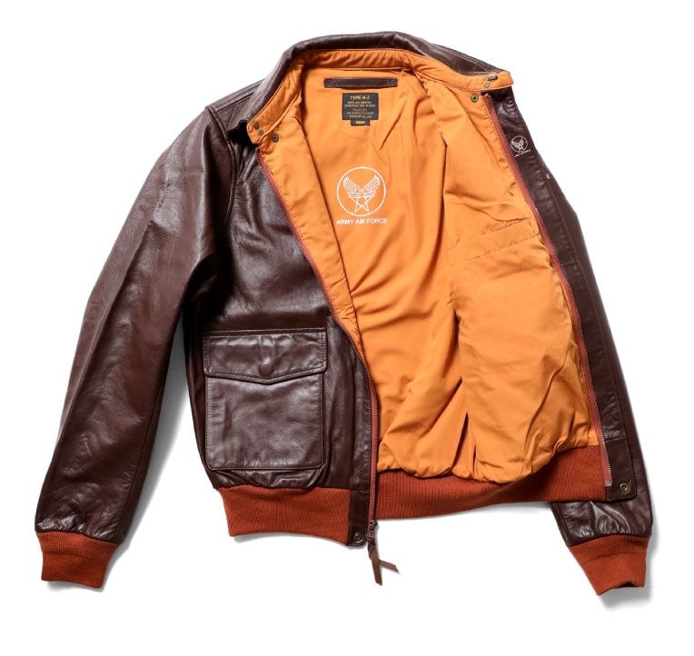 HOUSTON / ヒューストン 8173 A-2 LEATHER JACKET / A-2レザージャケット -全2色-