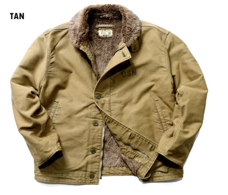 HOUSTON / ヒューストン 5n-1dy N-1 DECK JACKET OVER DYE / N-1デッキジャケット オーバーダイ -全4色-
