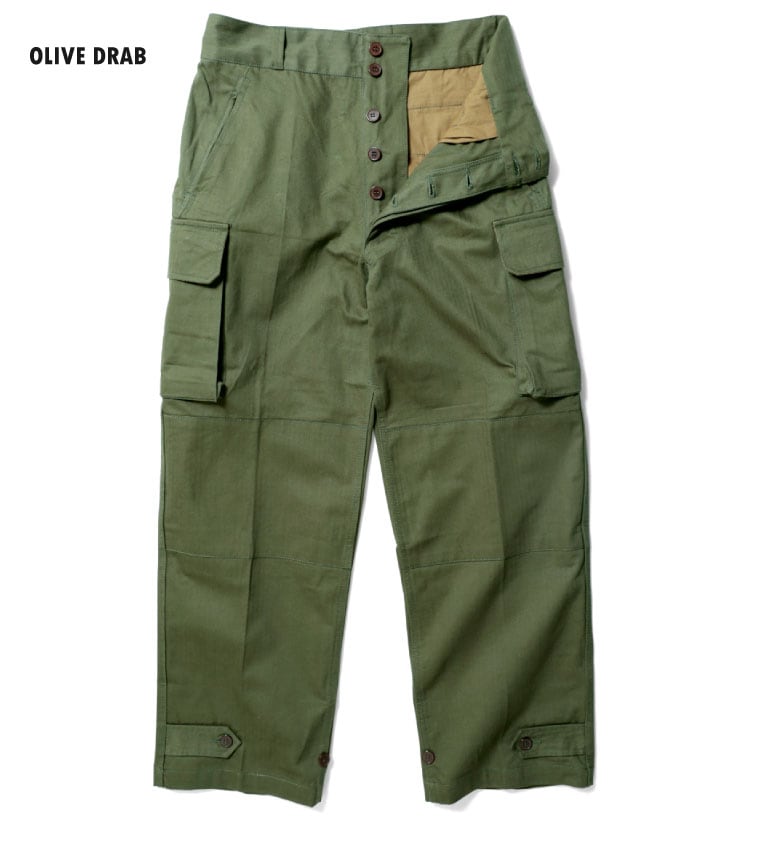 HOUSTON / ヒューストン 1985 FRENCH MILITARY M-47 PANTS / フランス軍M47パンツ-全3色-