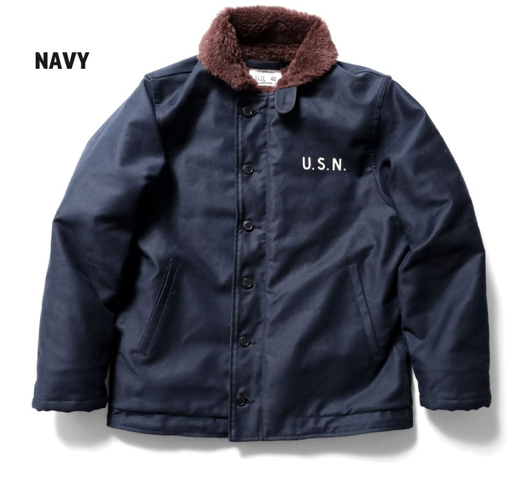 HOUSTON / ヒューストン 51131 ALPACA N-1 DECK JACKET/ アルパカN-1デッキジャケット -全1色-