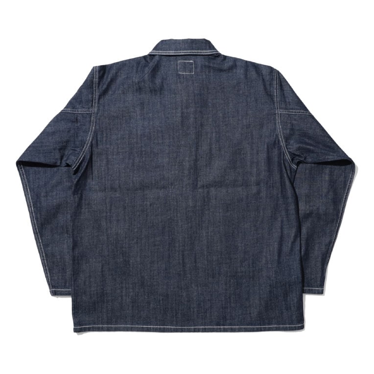 HOUSTON / ヒューストン 40696 USA COTTON DENIM PULLOVER SHIRT