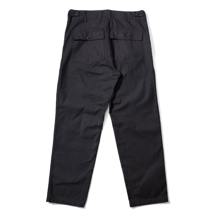 【オフィシャル限定】HOUSTON / ヒューストン 21un002 FATIGUE PANTS / ファティーグパンツ -全2色- メンズ  ミリタリー MILITARY ポケット 無地 ストレート ジッパーフライ シンプル ベイカーパンツ [21un002]