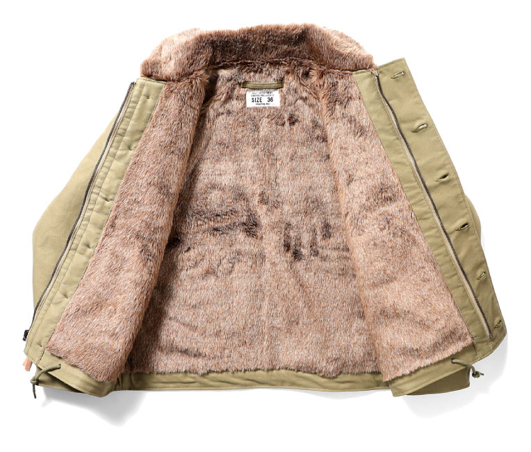 HOUSTON / ヒューストン 5n-1-46 N-1 DECK JACKET -regular model-/N-1デッキジャケット レギュラーモデル- 全5色-