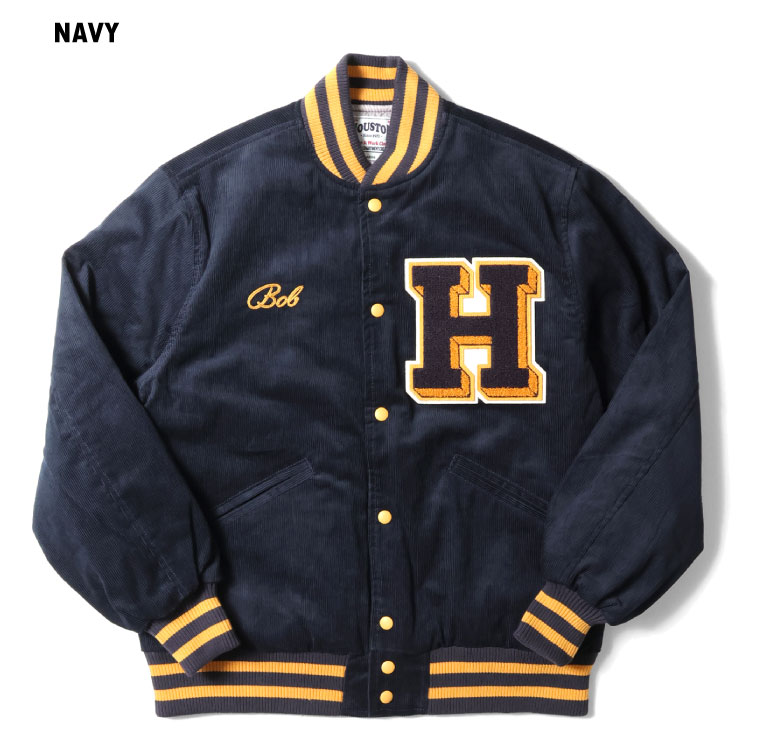 HOUSTON  / ヒューストン 51317 CORDUROY AWARD JACKET / コーデュロイアワードジャケット -全3色-