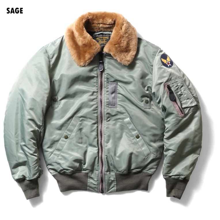 HOUSTON / ヒューストン 5003C B-15D FLIGHT JACKET / B-15Dフライトジャケット -全1色-