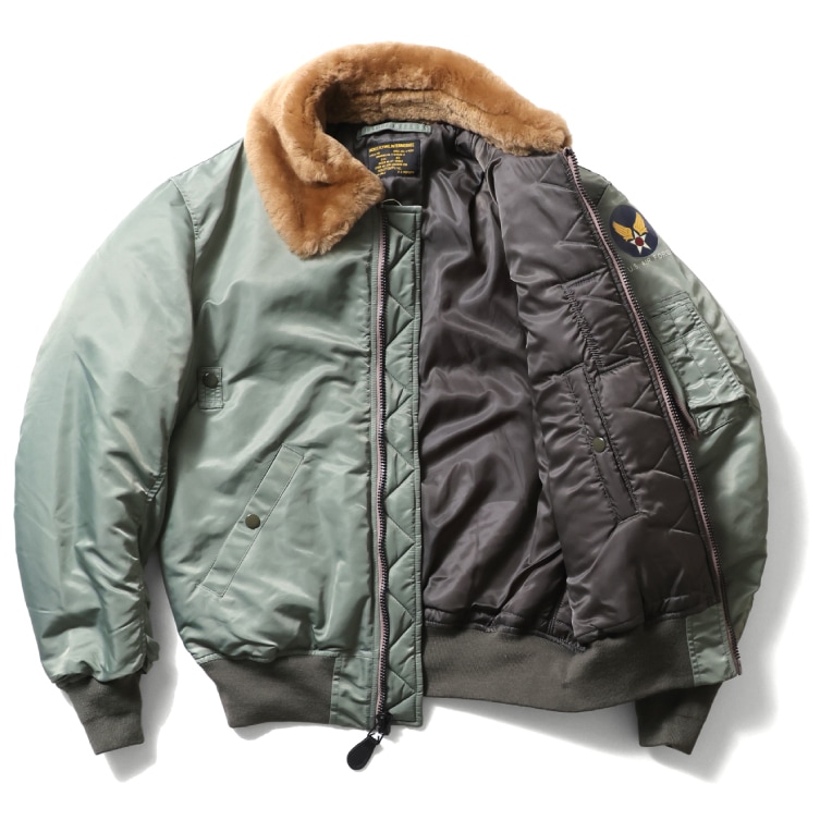 HOUSTON / ヒューストン 5003C B-15D FLIGHT JACKET / B-15Dフライトジャケット -全1色-