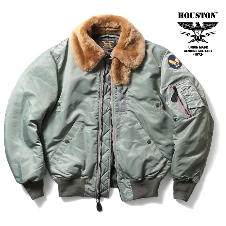 HOUSTON フライトジャケット　B-15B HOUSTON / ヒューストン 5001C B-15B FLIGHT JACKET / B-15Bフライト