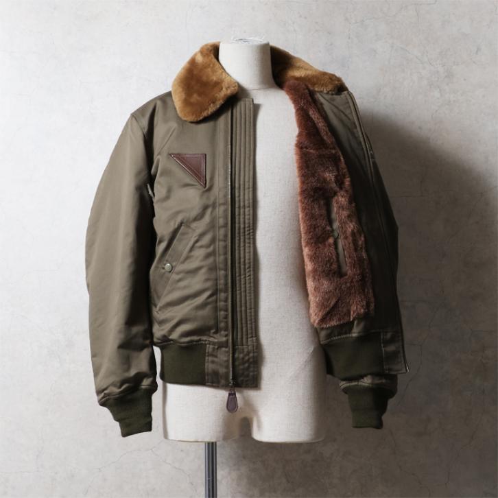 HOUSTON / ヒューストン 5503C B-15A FLIGHT JACKET / B-15Aフライトジャケット -全1色-