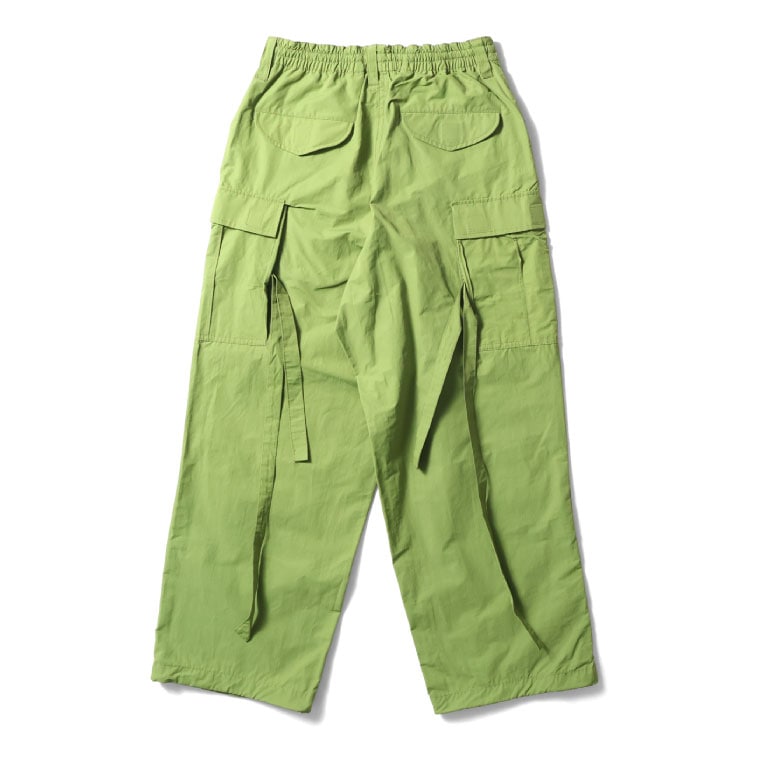 HOUSTON woman / ヒューストン ウーマン 24HL004 NC M-65 PANTS / コットンナイロンM-65パンツ -全4色- ビンテージ アウトドア メンズライク ドローコード ポケット イージーパンツ アメカジ レディース MILITARY ミリタリー ワイドシルエット [24HL004]