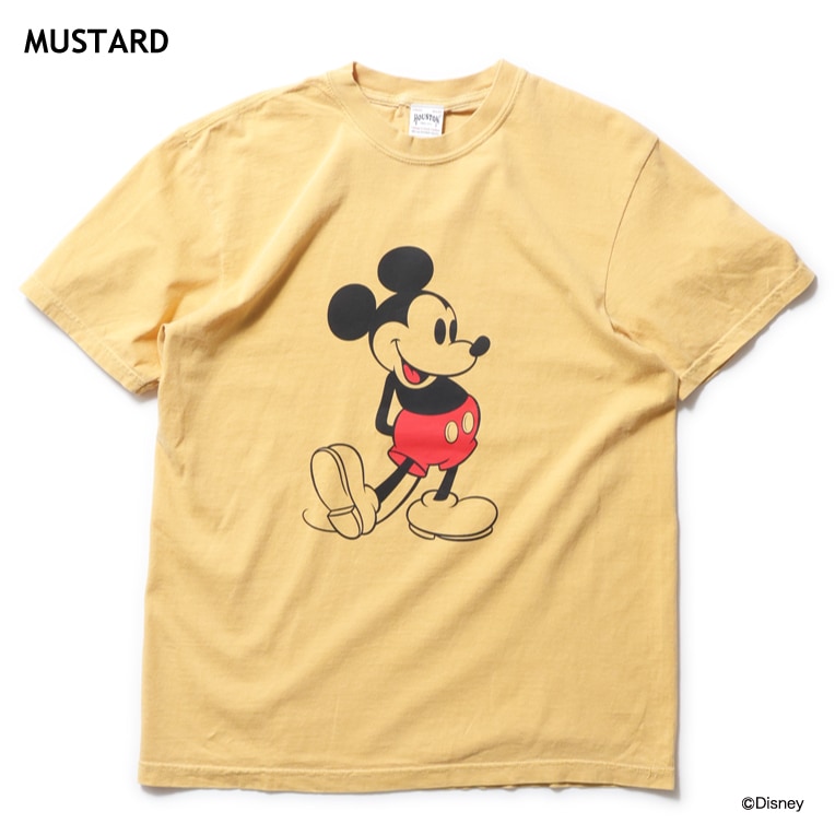 HOUSTON / ヒューストン 22222 【HOUSTON】 MICKEY PRINT S/S TEE