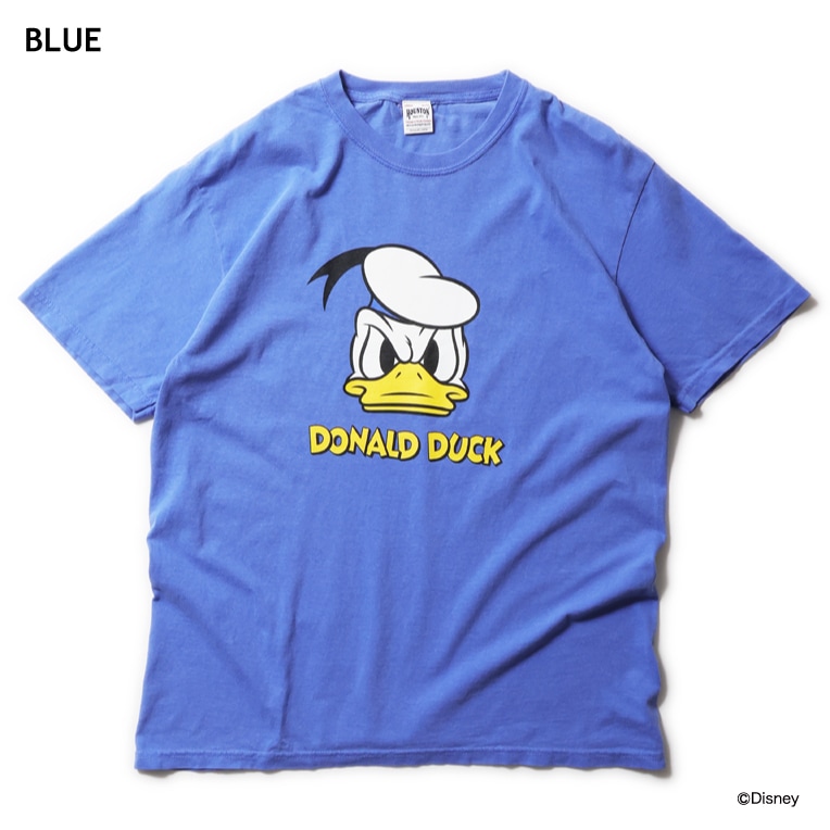 HOUSTON / ヒューストン 22223 【HOUSTON】 DONALD DUCK PRINT S/S TEE / ドナルドダックプリント半袖Tシャツ -全3色-