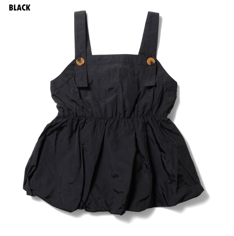 HOUSTON woman / ヒューストン ウーマン 24HL028 NYLON POPLIN CAMISOLE BLOUSE / ナイロンポプリンキャミソールブラウス -全4色- 