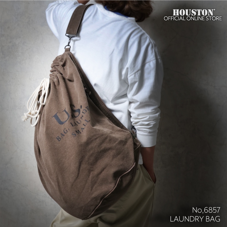 HOUSTON / ヒューストン 6857 LAUNDRY BAG / ランドリーバッグ -全4色-