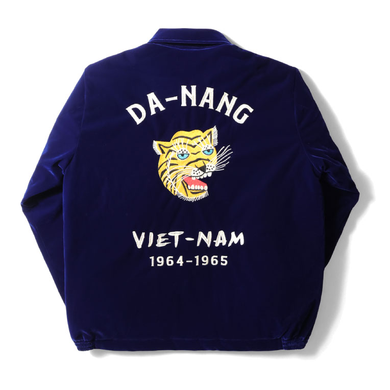 HOUSTON  / ヒューストン 51381 VELVETEN VIETNAM JACKET (TIGER) / 別珍ベトナムジャケット -全3色- 