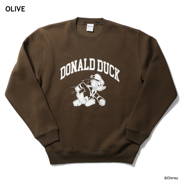 HOUSTON / ヒューストン 22260 【HOUSTON】DONALD DUCK C/N SWEAT