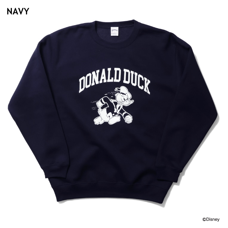 HOUSTON / ヒューストン 22260 【HOUSTON】DONALD DUCK C/N SWEAT