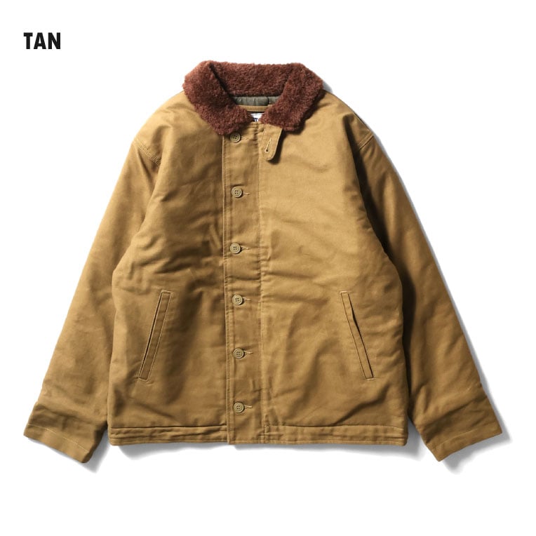 【OFFICIAL限定】HOUSTON / ヒューストン 51466 N-1 DECK JACKET - Light model - / N-1 デッキ ジャケット - ライトモデル - 