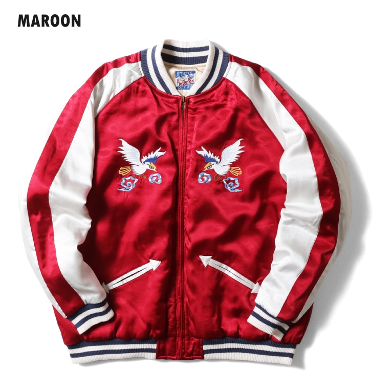HOUSTON woman / ヒューストン ウーマン 5021W SOUVENIR JACKET (HAWK) / スーベニアジャケット (鷹) -全2色-