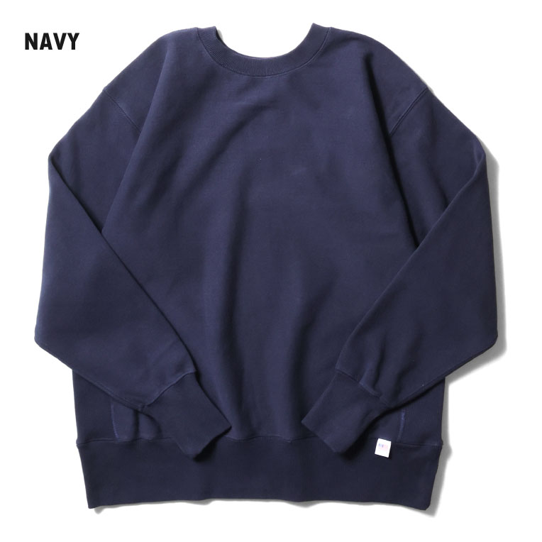HOUSTON  / ヒューストン 22177 U.S. COTTON R/V SWEAT / U.S.コットンスウェットシャツ -全3色- 