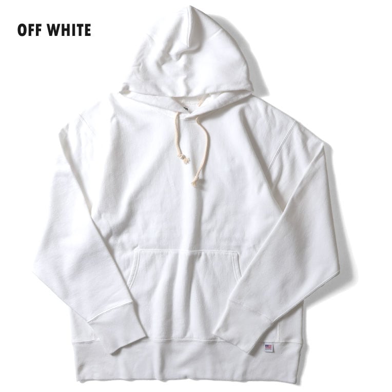 HOUSTON  / ヒューストン 22178 U.S. COTTON R/V HOODIE / U.S.コットンフーディ -全3色-