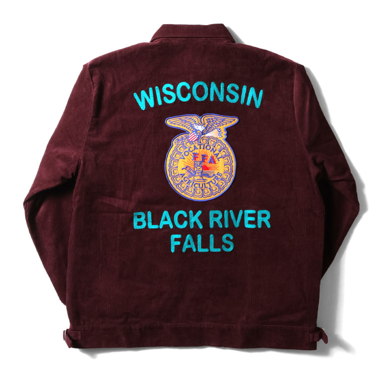 HOUSTON / ヒューストン 51448 CORDUROY EMBROIDERY JACKET (FFA